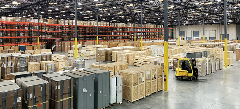 Logistics service provider warehouse