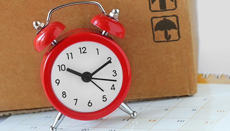 Clock, calendar, and package