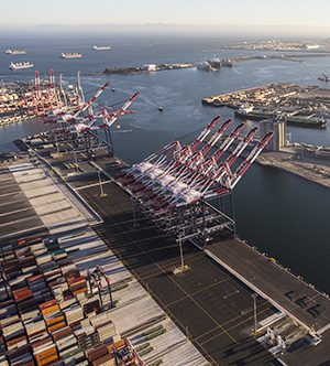 The Port of Long Beach